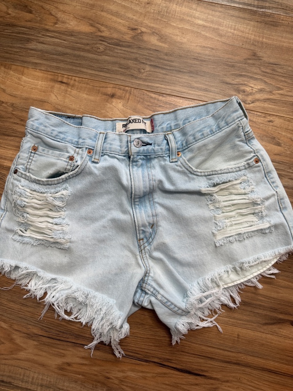 Upcycled Levi Shorts